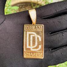 DUBSS 1 Piece Iced Out Dream Catcher Pendant Necklace For Men  Plated Cubic Zirconia Hip Hop Jewelry - Letter - View 9