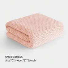 柔软珊瑚绒浴巾，大号 27.5x55.1 英寸浴巾，适合儿童和成人，吸水浴巾，适合海滩、家居和浴室，万圣节感恩节圣诞节礼物 - 黑色 - 查看 11