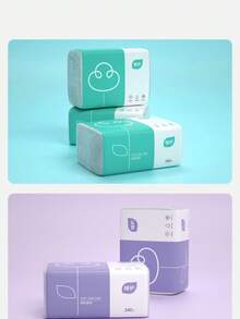 1 chiếc khăn giấy 4 lớp làm từ bột giấy tự nhiên nhiều màu sắc, lý tưởng cho gia đình, phòng ngủ, ngoài trời và tiện lợi - Bao bì ngẫu nhiên (Phiên bản mới hoặc cũ), nhà bếp, phòng tắm, gia đình, nhà cung cấp đồ gia dụng - Nhiều màu - Xem 9