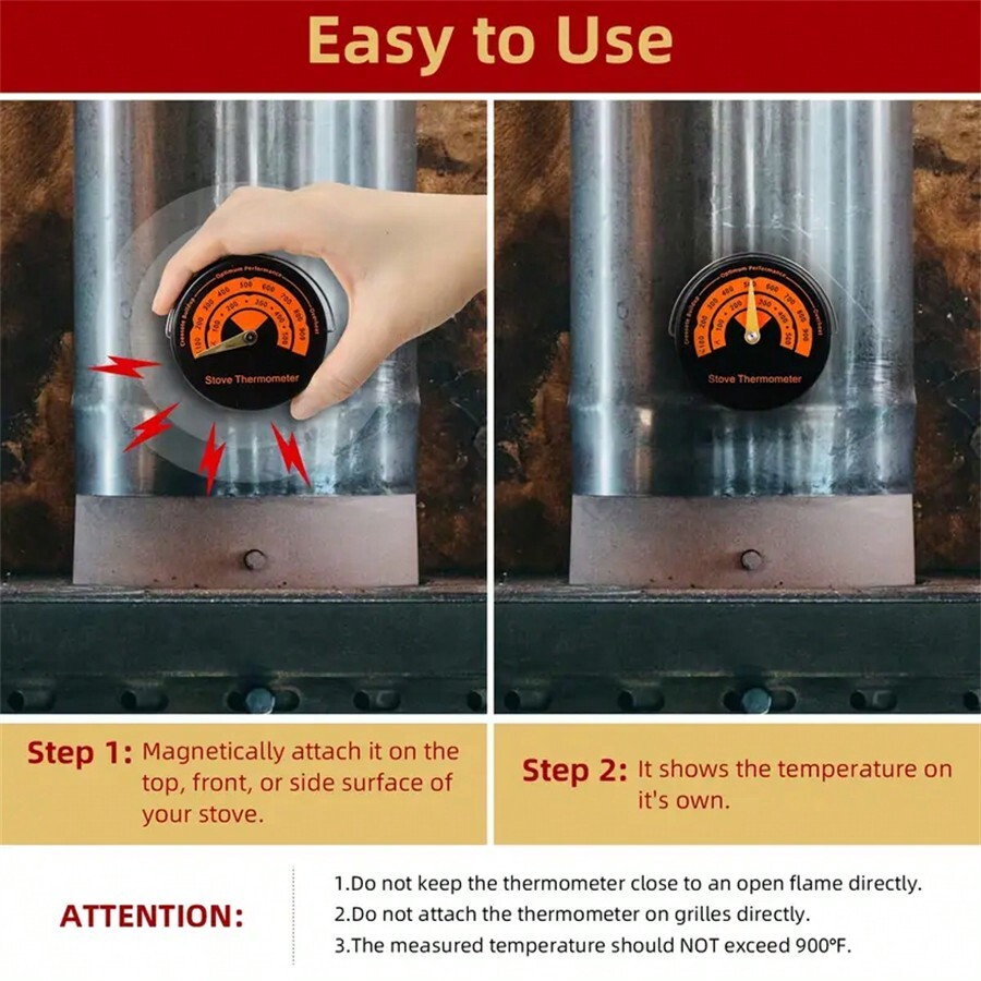 1pc Stove Thermometer Oven Stove Temperature Stove Top