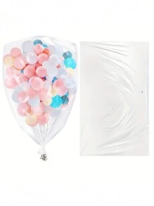 1PC Balloon Storage Bag Reusable Thickened Storage Bag Multiple Sizes Available,Christmas - Clear - View 6