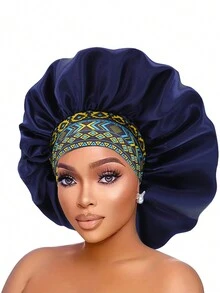 1 件装 女士帽子 发帽 睡觉时戴的发帽 适合卷发和直发 - A - 查看 6