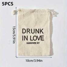 1 件醉酒宿醉套装，宿醉套装，包括生日婚礼单身旅行活动派对用品宿醉袋（仅包含布袋，不含其他配件），圣诞节情人节 - 彩色 - 查看 21