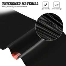 2 Rolls Of 30/60/100L Multi-Purpose Garbage Bags, Kitchen Household Large Drawstring Garbage Bag Bathroom Garbage Bag Disposable Garbage Bag Bagged Kitchen Storage Garbage Bag Suitable For Bathroom Kitchen Office Restaurant Living Room Room Cleaning Plastic Link Bag, Home Decoration, Christmas Gifts, Home Gifts, Room Decoration - Black - View 6