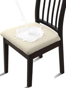 1/4/6 chiếc Vỏ bọc ghế chống thấm nước, Ghế ăn/Ghế bếp - Màu be - Xem 13