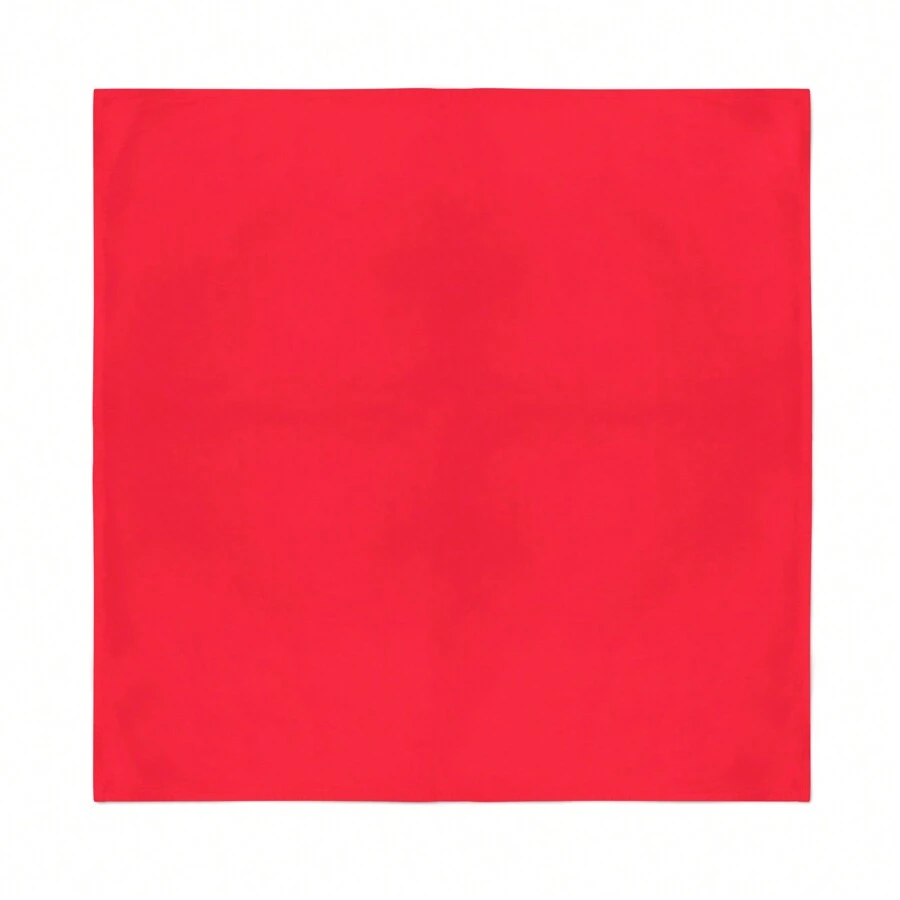Balec Multipurpose Set Of 3 Plain Cotton Bandannas For Men And Women - Red - View 1