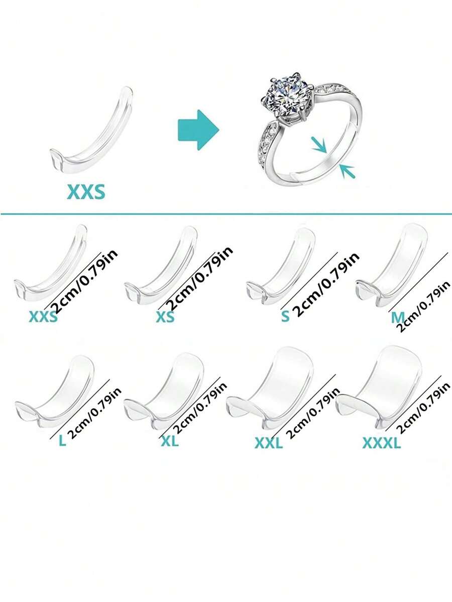 Calyders Ringgrößen Anpasser - Unsichtbarer Ringversteller Aus Kunstharz