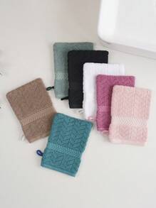 3/9pcs Bath Gloves, Soft Face & Body Shower Scrub Towel, Terry Cloth Material, Absorbent & Reusable, 15*22cm, Multiple Colors Available Back To School Dish Cloths Kitchen Towel - Multicolor - View 8