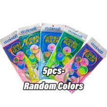 1 Stück kreative Spirographen Zeichenlineal mit Vorlagenplatte, Mal- und Schreibwerkzeug für Kinder, Preis & Geschenk Büro, Schule, Zeichnen, Studenten, Stifte, Schreibwaren, Jungen, Mädchen, Schulmaterial, Spielzeug für Jungen, Spielzeug für Mädchen, Kinderspielzeug - Verschiedenfarbig - Übersicht 15