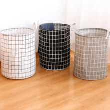 Foldable Bathroom Laundry Basket Organizer 60L - 白色 - 查看 3