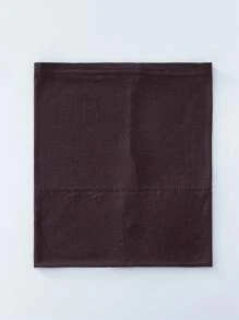 1 Peça lenço versátil de cor sólida, turbante, echarpe para mulheres, touca tubo elástica, sólida