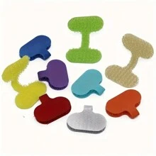 Versatile Cable Labels 50/20/10pcs – Easy-To-Use Wire Tags For Efficient Management – Perfect For Electronics, Computers, And Home Organization