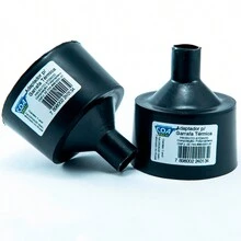 Plastic  Bottle Adapter Funnel And Strainer - Negro - Ver 5