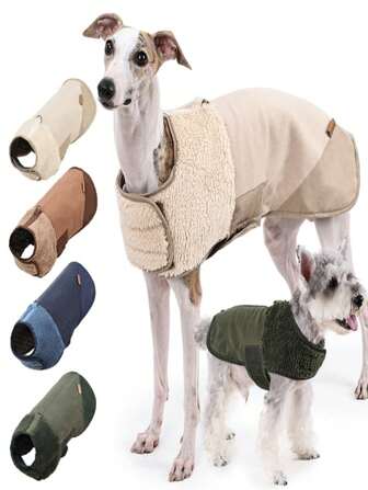 Fashion Warm Faux Fur Patchwork Pet Jacket