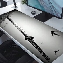 1 Stück japanischer Stil Mauspad Katana HD Tastatur E-Sport Zubehör Großes Mauspad Laptop Büro Gummi Schreibtischunterlage Mauspad Gamer Pad 90 x 40 cm Schreibtischzubehör Bürobedarf Büroschreibtischzubehör Mauspad für den Schreibtisch - Verschiedenfarbig - Übersicht 3