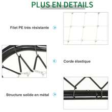 Filet de rebond de football