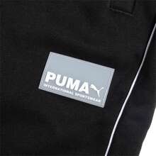 Puma 599357-01 Boyfriend Style Men's Relaxed Fit Thermal Lined Sweatpants, Casual Athletic Sweatpants