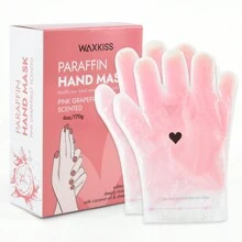 WAXKISS 1 双石蜡手/足膜，石蜡SPA手套/袜子，用于保湿和滋养 - 粉紅色手膜 - 查看 4