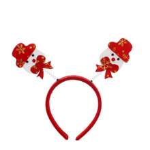 Set de 5 diademas con cuerno de reno estilo navidad, accesorios para la cabeza, ganchos para el cabello de Papá Noel/muñeco de nieve, regalos al por mayor para Navidad - Multicolor - Ver 7