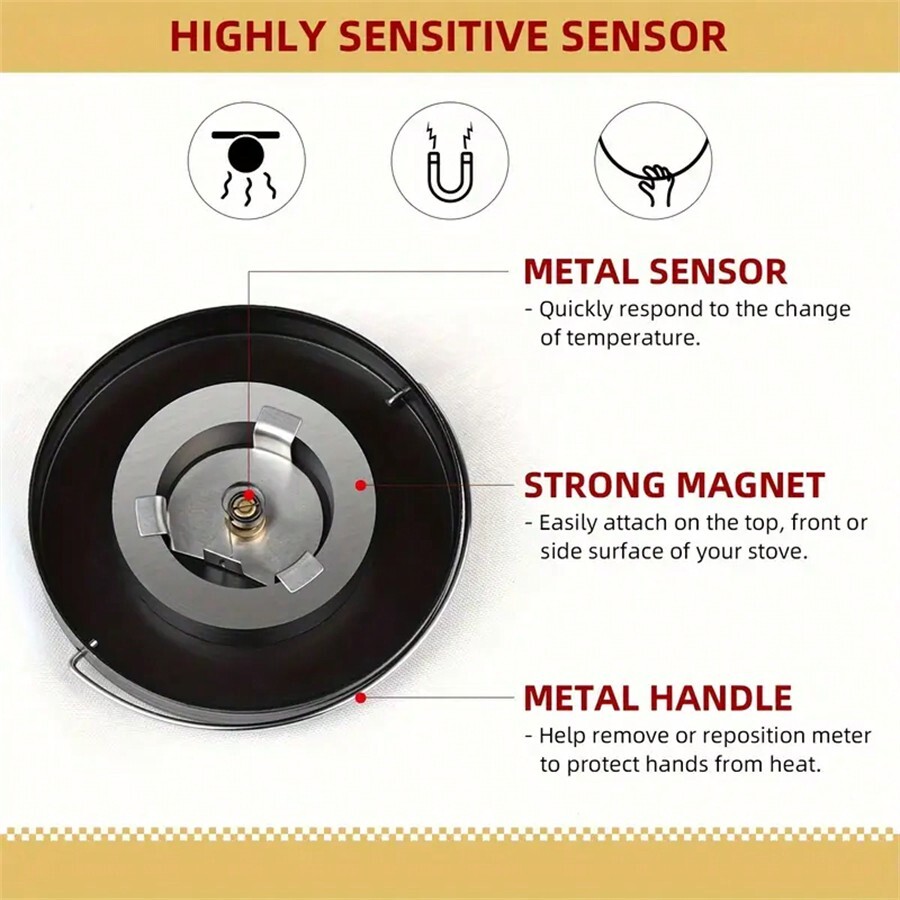 1pc Stove Thermometer Oven Stove Temperature Stove Top