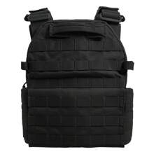 1000D Nylon Fabric Quick Releaseable  6094K Tactical Vest With Triple Magazine Pouch - 黑色 - 查看 3