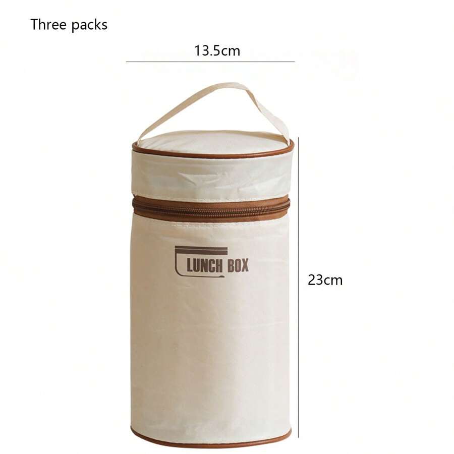 Multi Layer Microwave Portable Insulated Food Container Lunch Box