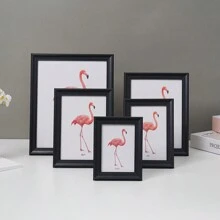 2-In-1 Style Creative Photo Frame For Wall Hanging Or Desktop, 5", 6", 7", 8", 10" (Includes Photo Paper, Random Color)- Suitable For Various Occasions And Spaces Like Home, Bedroom, Dining Room, Living Room Gifts Birthday Graduation Home Decor Christmas Decorations Room Decor Christmas