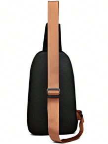 1 bucată Geantă de umăr din pânză pentru bărbați - Geantă spațioasă cu mai multe straturi pentru călătorii, design modern cu Com Fort (fermoar aleatoriu) Crăciun, iarnă, cadouri de Crăciun, geantă bărbați, geantă pentru bărbați, geantă cu fermoar, cadouri, la modă, ocazional, de Ziua Recunoștinței, sărbători de toamnă, geantă de depozitare. Geantă Curea Geantă Rider Bag Fanny Cadouri bărbați Geanta neagră Drumeții Drumeții Student Capacitate mare Multi-funcțională portabilă în aer liber Cadouri pentru tată Cadouri pentru iubit Geantă de lafă pentru cadouri amuzante de vacanță