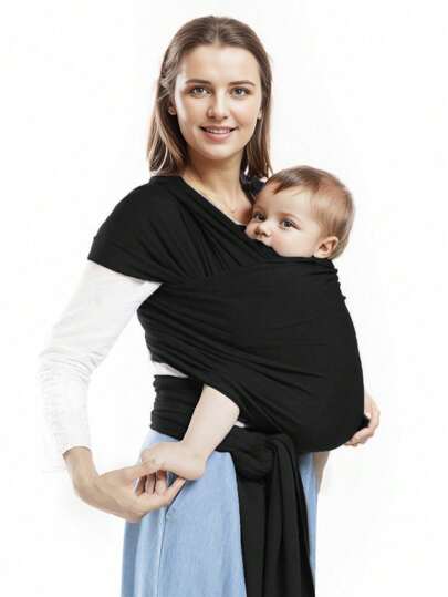 Portabebés envolvente para recién nacidos hasta niños pequeños - Portabebés envolventes - Fular portabebés - Portabebés de manos libres - Fular portabebés - Portabebés para recién nacidos hasta niños pequeños de 7-35 libras