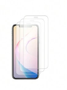 3 piezas Protector de pantalla de vidrio templado compatible con Apple, anti-arañazos, anti-huellas dactilares, resistente al agua, a prueba de polvo, de alta definición compatible con iPhone 7/8/X/XS/XR/11/12/13/14/15/16/16 Plus/16 Pro/16 Pro Max/16e17/17 Air/17 Pro/17 Pro Max/17/17 Air/17 Pro/17 Pro Max - transparente - Ver 19