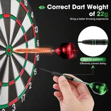 Steel Point Dart,22g Darts Set,Professional Metal Dart, Aluminum Axis Dart With Additional Wings, Metal Dart For Dart Board, Professional And Beginner Dart Set - Multicolor - View 5