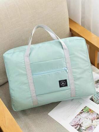 1 件大容量行李袋、储物袋、运动包、多用途便携式旅行包、可折叠衣物收纳袋、剃须刀、洗漱用品收纳袋、化妆包、健身包，适合旅行、健身、户外活动