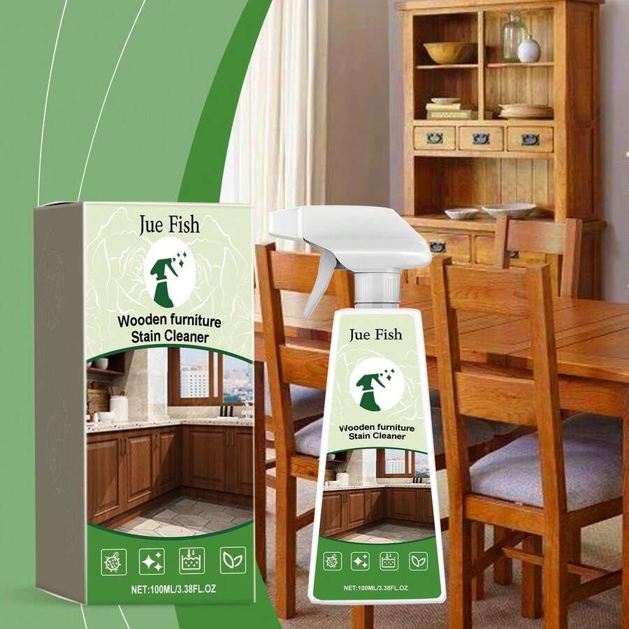 Wooden Furniture Cleaner To Remove Stains, Dust, Mildew, Odor And