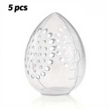 1个/5个/10个/套化妆海绵收纳盒，化妆品整理盒，化妆品收纳架，收纳盒，化妆品整理盒，整理盒，旅行，美容，卧室配件，梳妆台配件，梳妆台收纳包，包，化妆包，赠品，旅行，平价好物，旅行必备 - 彩色 - 查看 14