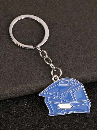 1pc Motorcycle Helmet Model Keychain Alloy Accessory Gift For Men Halloween Car Accessories Bag Charm School Cute Goth Y2k Halloween Accessories Teachers Day