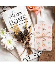 10 张/25 张薰衣草花和梨纸花印花礼品包装纸，适用于圣诞节、节日、婚礼、派对、生日、毕业礼物包装、鲜花包装、服装内衬、水果包装 - 多色 - 查看 6