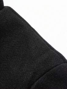 Chaqueta casual de manga larga para hombre, abrigo de cuello alto de unicolor para hombres