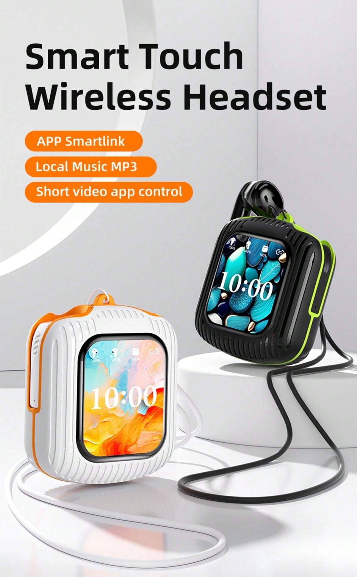 Cuffie Auricolari Bluetooth TWS Wireless Senza Fili HMP 1225 AIRBUDS Bianco Cuffie Auricolari Bluetooth TWS Wireless Senza Fili HMP 1225 AIRBUDS Bianco