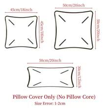 1pc Luxury Thick Throw Pillow Cover Decorative Black White Tassel Cushion Cover For Sofa Livingroom Bedroom Plaid Pillowcase Home Cushion Case