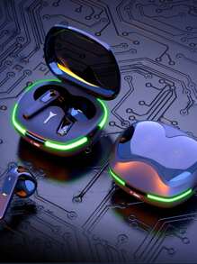 Auriculares intrauditivos inalámbricos TWS tipo oreja auriculares deportivos - Negro - Ver 4