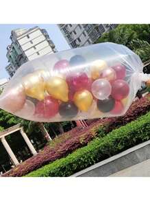 1PC Balloon Storage Bag Reusable Thickened Storage Bag Multiple Sizes Available,Christmas - Clear - View 4