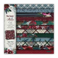 2pcs 6*6inch Sunflower & Red Rose Pattern DIY Scrapbooking Background Paper, Non-Adhesive Single-Sided Printed Back To School - Multicolor - View 9