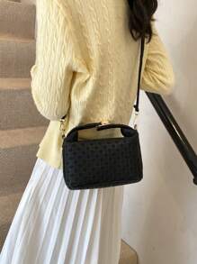 时尚女士小号斜挎包、迷你纯色手提包、单肩钱包