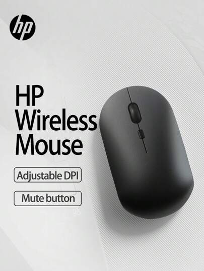 HP Wireless Silent Mouse Computer Mouse,Gaming Mouse- Ergonomic Right-Handed Design, And 2.4GHz Reliable Connection - Works For Computers And Laptops