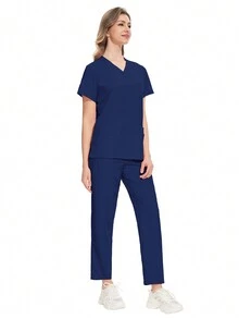 手术服制服女士护士制服薄款透气护理手术服上衣弹力手术服裤子医生工作服水疗工作服