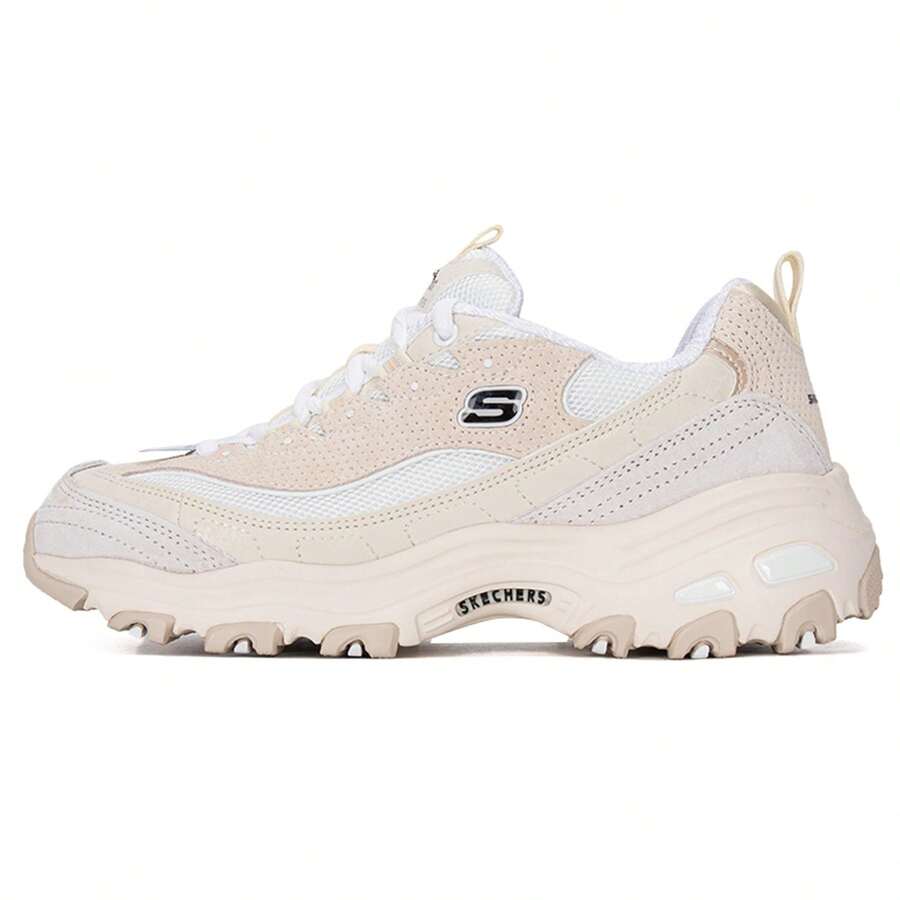 Skechers Panda Design 女士时尚舒适缓震透气低帮休闲运动鞋 - 白色 - 查看 1