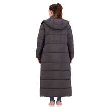 Superdry Women's Clothing Jackets Touchline Padded Jacket Grey - Grey - View 2