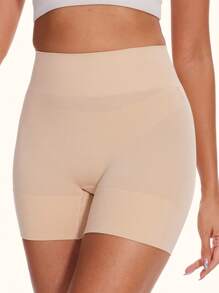 Women's Plus Slip Shorts For Under Dress Seamless Smooth Shapewear Shorts Anti Chafing Boyshort Panty
