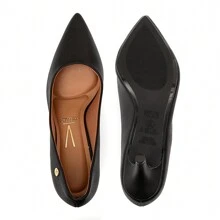 Women's Pumps Shoes, Medium Thin Heel 8cm, Classic, Formal, Comfortable, Original - 黑色 - 查看 4