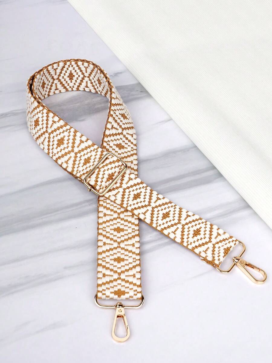 Adjustable Embroidered Strap Handbag, Wallet, Crossbody Shoulder Bag - Multicolor - View 1